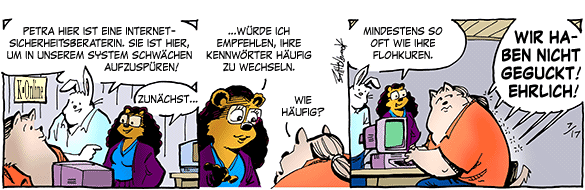 Cartoon, zwischen 40 und 90k