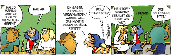 Cartoon, zwischen 40 und 90k