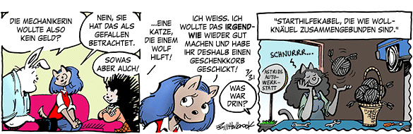 Cartoon, zwischen 40 und 90k