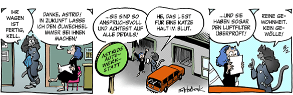 Cartoon, zwischen 40 und 90k