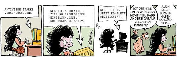 Cartoon, zwischen 40 und 90k