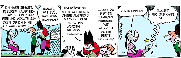 Cartoon, zwischen 40 und 90k