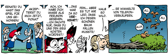 Cartoon, zwischen 40 und 90k