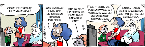 Cartoon, zwischen 40 und 90k