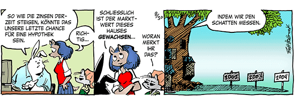 Cartoon, zwischen 40 und 90k