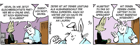 Cartoon, zwischen 40 und 90k