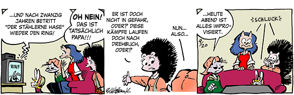 Cartoon, zwischen 40 und 90k