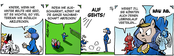 Cartoon, zwischen 40 und 90k