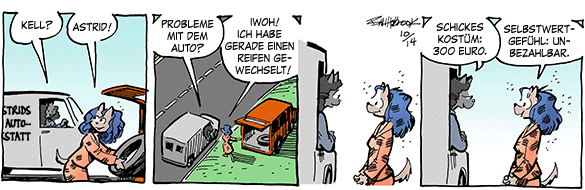 Cartoon, zwischen 40 und 90k