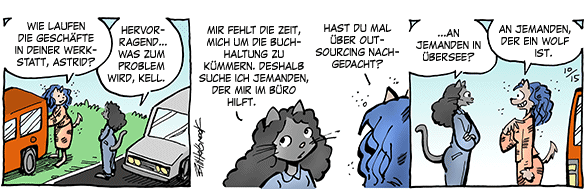 Cartoon, zwischen 40 und 90k