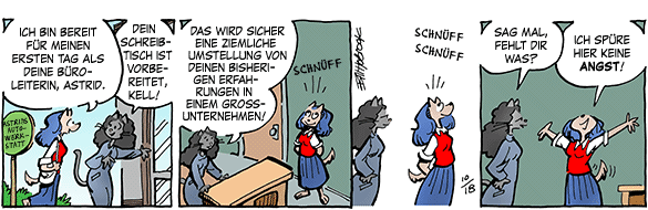 Cartoon, zwischen 40 und 90k