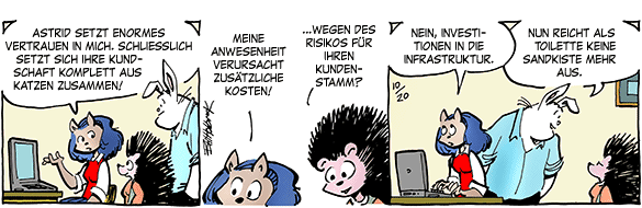 Cartoon, zwischen 40 und 90k