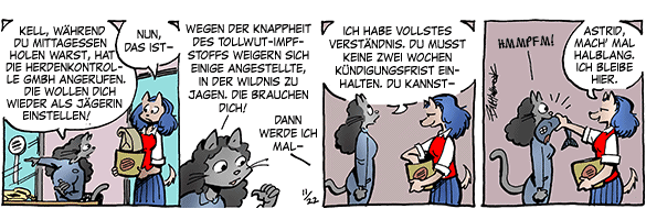 Cartoon, zwischen 40 und 90k