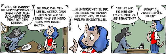 Cartoon, zwischen 40 und 90k