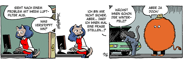 Cartoon, zwischen 40 und 90k