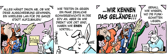 Cartoon, zwischen 40 und 90k