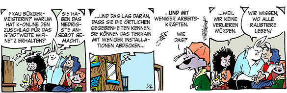 Cartoon, zwischen 40 und 90k