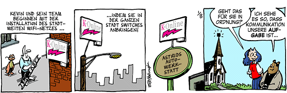 Cartoon, zwischen 40 und 90k