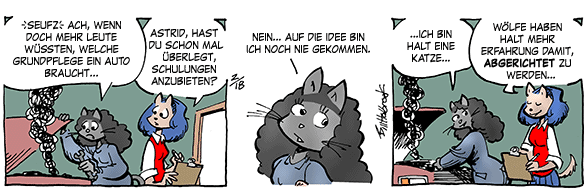 Cartoon, zwischen 40 und 90k