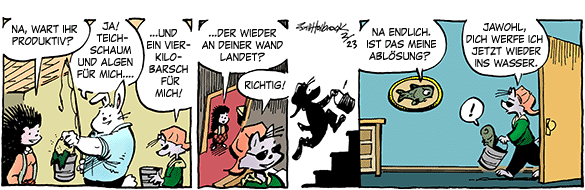 Cartoon, zwischen 40 und 90k