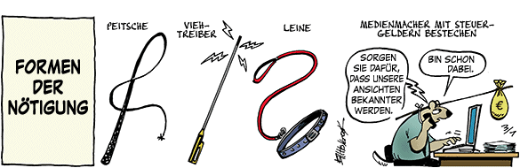 Cartoon, zwischen 40 und 90k