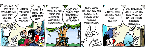 Cartoon, zwischen 40 und 90k