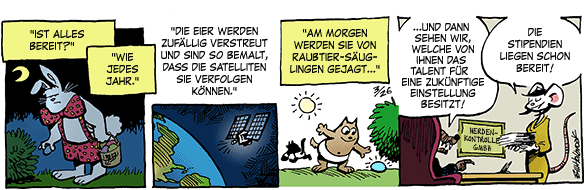 Cartoon, zwischen 40 und 90k