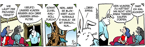 Cartoon, zwischen 40 und 90k