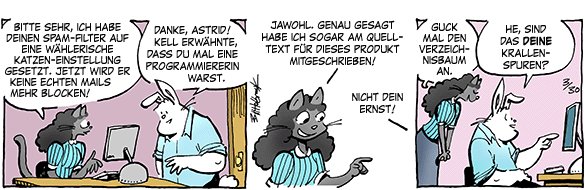 Cartoon, zwischen 40 und 90k