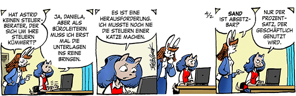 Cartoon, zwischen 40 und 90k