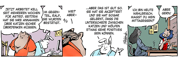 Cartoon, zwischen 40 und 90k