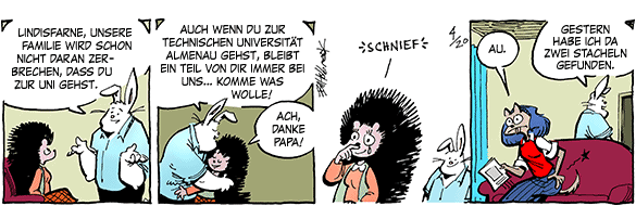 Cartoon, zwischen 40 und 90k