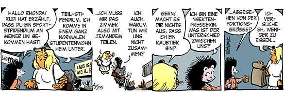 Cartoon, zwischen 40 und 90k