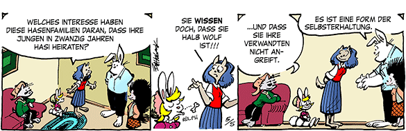 Cartoon, zwischen 40 und 90k