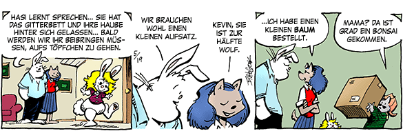 Cartoon, zwischen 40 und 90k