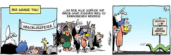 Cartoon, zwischen 40 und 90k