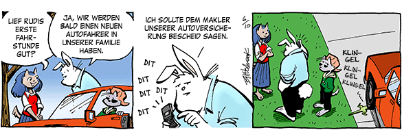 Cartoon, zwischen 40 und 90k