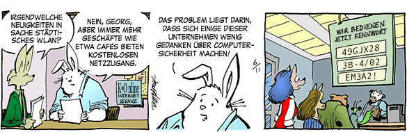 Cartoon, zwischen 40 und 90k