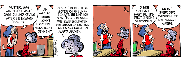 Cartoon, zwischen 40 und 90k