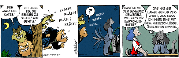 Cartoon, zwischen 40 und 90k