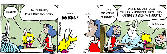 Cartoon, zwischen 40 und 90k