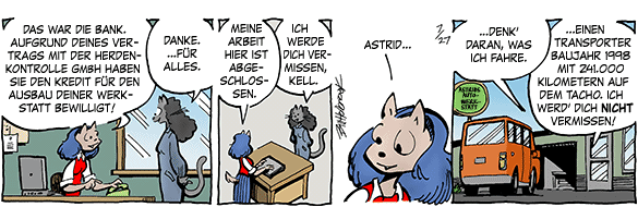 Cartoon, zwischen 40 und 90k