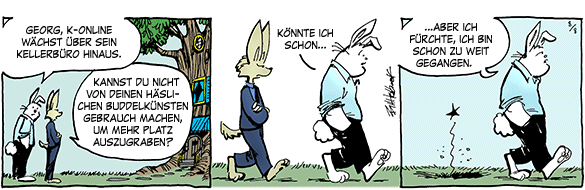 Cartoon, zwischen 40 und 90k