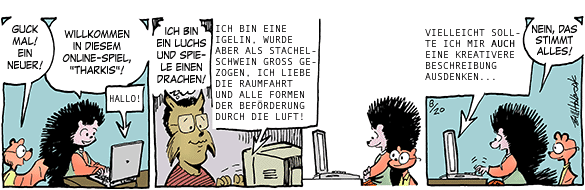 Cartoon, zwischen 40 und 90k