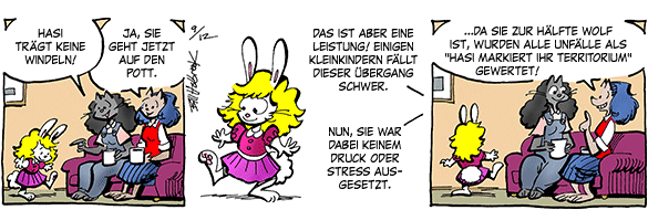 Cartoon, zwischen 40 und 90k