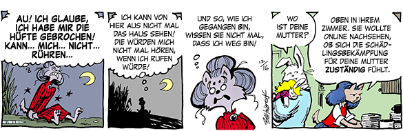 Cartoon, zwischen 40 und 90k