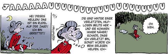 Cartoon, zwischen 40 und 90k