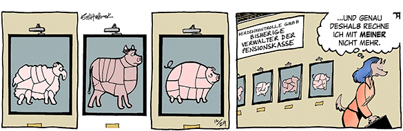 Cartoon, zwischen 40 und 90k