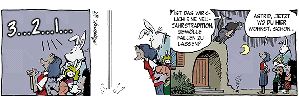 Cartoon, zwischen 40 und 90k