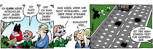 Cartoon, zwischen 40 und 90k